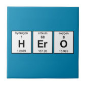 HErO Periodieke Tabel Tegeltje (Voorkant)