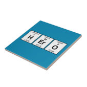 HErO Periodieke Tabel Tegeltje (Zijkant)