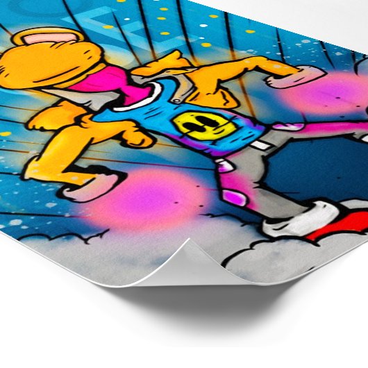 Hero Pose Poster (Hoek)