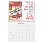 Hero Pulp Calendar 2012 Kalender (Mar 2027)