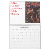 Hero Pulp Calendar 2012 Kalender (Feb 2027)