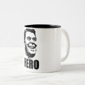 Hero Reagan Tweekleurige Koffiemok (Voorkant rechts)