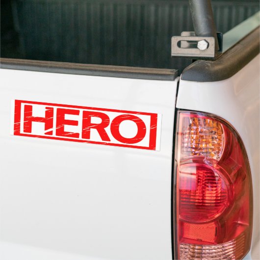 Hero Stamp Bumpersticker (Op Truck)