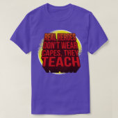 Hero Teachers T-shirt (Design voorkant)