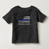 Hero Thin Blue Line Kinder Shirts (Voorkant)