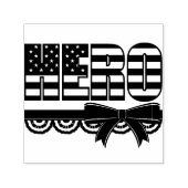 HERO USA Vlag Patriottische Zelfinktstempel Zelfinktende Stempel (Design)