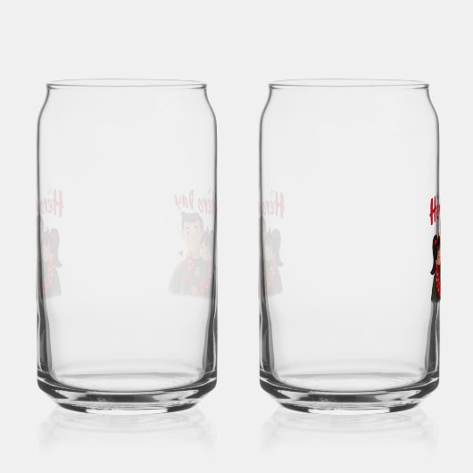 Hero Vaderdag Drinkware Set Blikvorm Glas (Links)