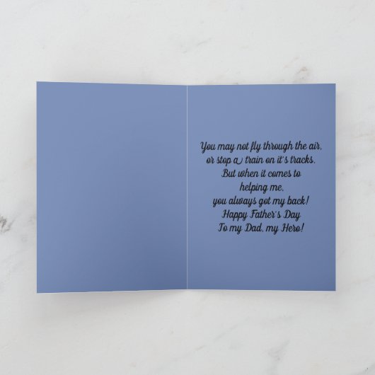 Hero Vaderdag Kaart (Binnen)