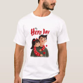 Hero Vaderdag T-shirt (Voorkant)