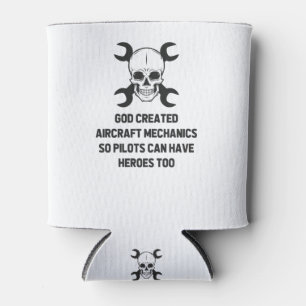 Hero vliegtuig mechanica blikjeskoeler