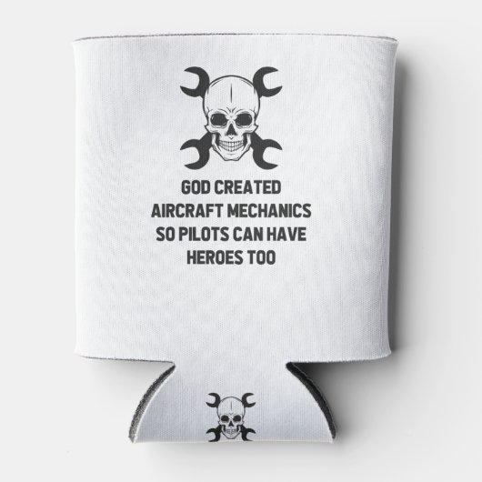 Hero vliegtuig mechanica blikjeskoeler (Voorkant)