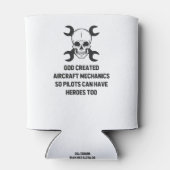 Hero vliegtuig mechanica blikjeskoeler (Achterkant)