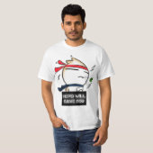 Hero zal je redden! (Grotere versie) T-shirt (Voorkant volledig)