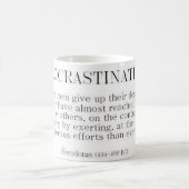 Herodotus over procrastatie koffiemok (Center)