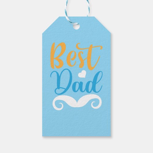 "Héroe en Casa" para el Día del Padre Cadeaulabel (Achterkant)