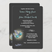 Heroefening van de cocktailbruiloft kaart (Voorkant / Achterkant)