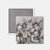 Heroefening van de Oratorio Judith, 1734 Magneet (Voorkant / Achterkant)