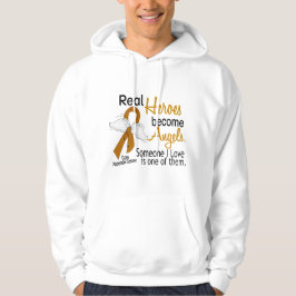 Heroes Become Angels Appendix Cancer Hoodie