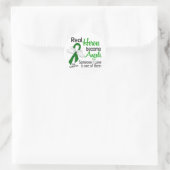 Heroes Become Angels Cerebral Palsy Ronde Sticker (Tas)