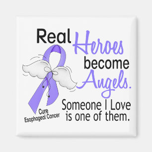 Heroes Become Angels Esophageal Cancer Magneet