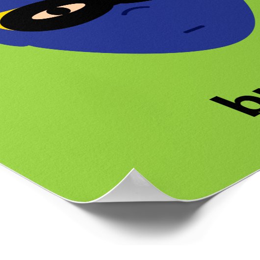 Heroes Draag maskers Voeg hier Hero in Poster (Hoek)