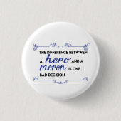 Heroes en Morrons Ronde Button 3,2 Cm (Voorkant)