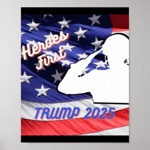 Heroes First DT 2025 [soldaat] Poster