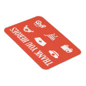 Heroes | Frontlinnen | Dank u wel Magneet (Rechterzijde)