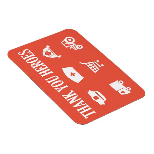 Heroes | Frontlinnen | Dank u wel Magneet (Rechterzijde)