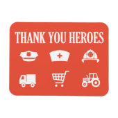 Heroes | Frontlinnen | Dank u wel Magneet (Horizontaal)
