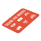 Heroes | Frontlinnen | Dank u wel Magneet (Linkerzijde)