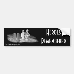 Heroes herinnert zich bumpersticker