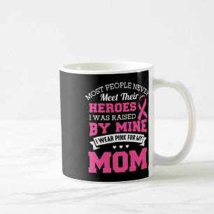 Heroes I Draag Pink voor mijn moeder - Borstkanker Koffiemok