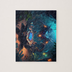 Heroes in de Donkere puzzel Legpuzzel