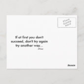 Heroes in Historisch Collectie - Geslaagd Briefkaart (Achterkant)