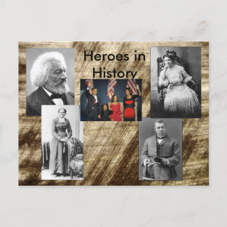 Heroes in History Collectie - het verhaal Briefkaart