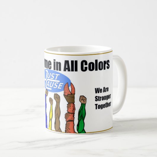 Heroes komen in de mok van alle kleuren (Voorkant rechts)