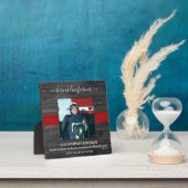 Heroes Live Forever Fallen Firefighter Memorial Fotoplaat (Insitu)