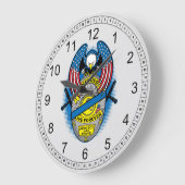 Heroes Live Forever politie Memorial Badge Grote Klok (Hoek)