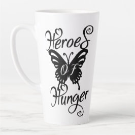 Heroes of Hunger Butterfly Grote Latte Mok