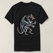 Heroes of Might and Magic Dragon Retro Pixel DOS g T-shirt (Design voorkant)