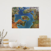 Heroes of Nerath Game Board Map Poster (Keuken)