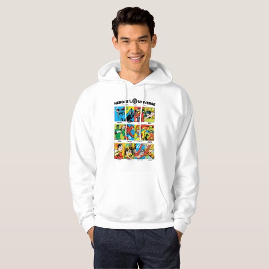 Heroes of the DC™ Universe Hoodie (Voorkant volledig)