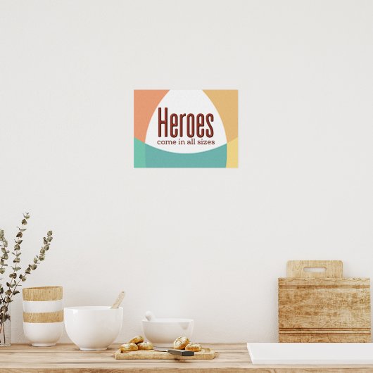 Heroes Poster (Keuken)
