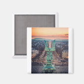 Heroes Square Budapest Magneet (Voorkant / Achterkant)