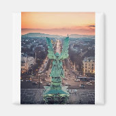 Heroes Square Budapest Magneet (Voorkant)