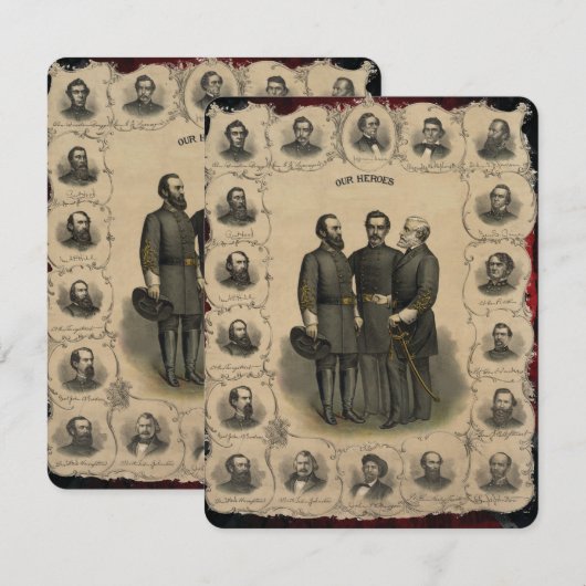 Heroes van de burgeroorlog (Voorkant / Achterkant)