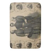 Heroes van de burgeroorlog badmat (Voorkant Verticaal)