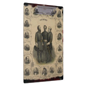 Heroes van de burgeroorlog klembord (Rechts)