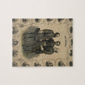 Heroes van de burgeroorlog legpuzzel (Horizontaal)